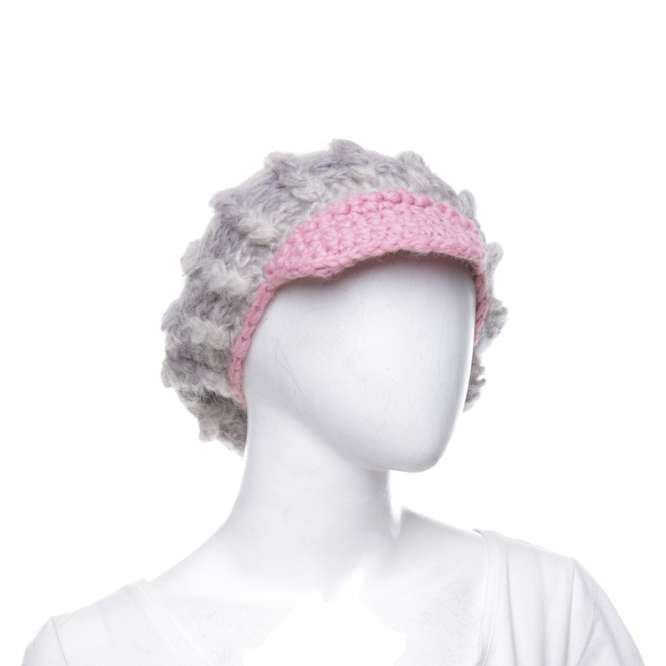 Missoni Knitted hat in tricolor