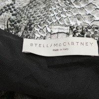 Stella McCartney Robe à imprimé peau de serpent