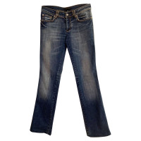 Roberto Cavalli Jeans aus Baumwolle in Blau