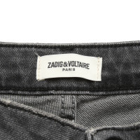 Zadig & Voltaire Jeans en Coton en Gris