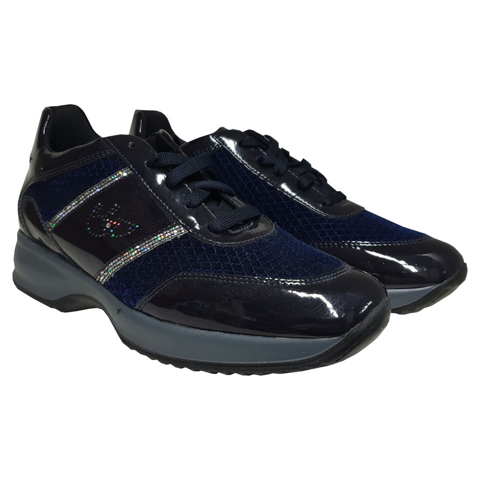 Byblos Sneakers Lakleer in Blauw