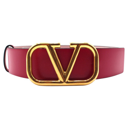 Valentino Garavani Belt Leather in Fuchsia
