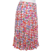 Moschino skirt with heart motifs