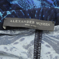 Alexander McQueen Leggings con motivi batik