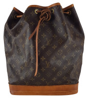 Louis Vuitton Sac Noé in Tela in Marrone