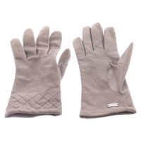 Marc Cain Gloves Leather in Taupe