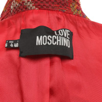 Moschino Love Coat met patronen