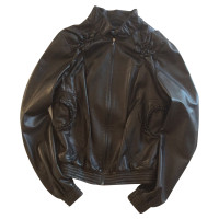 Fendi Black soft leather jacket