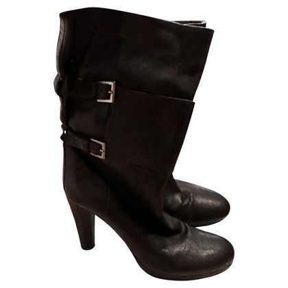 Hugo Boss Ankle boots Leather in Black