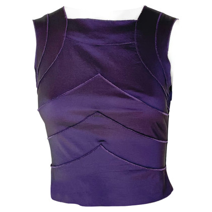 Moschino Cheap And Chic Top in Violet