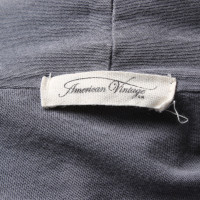 American Vintage Veste/Manteau en Coton en Gris
