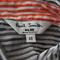 Paul Smith Short sleeve blouse with pattern