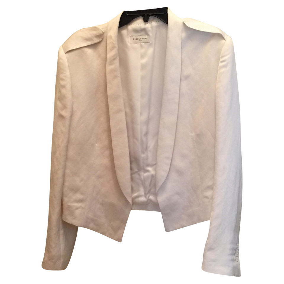 Dries Van Noten White jacket