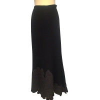 Jean Paul Gaultier Maxi skirt in black