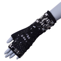 Dolce & Gabbana Gebreide handschoenen met edelstenen
