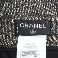 Chanel Hose mit Metallic-Garn