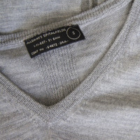 All Saints V-neck sweater in grey