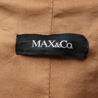 Max & Co Blazer en Coton en Ocre