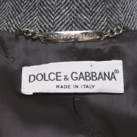 Dolce & Gabbana Jacke/Mantel aus Wolle