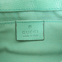 Gucci clutch in green