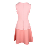 Oscar De La Renta Kleid aus Wolle in Rosa / Pink