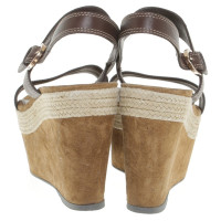 Sergio Rossi Wedges in brown