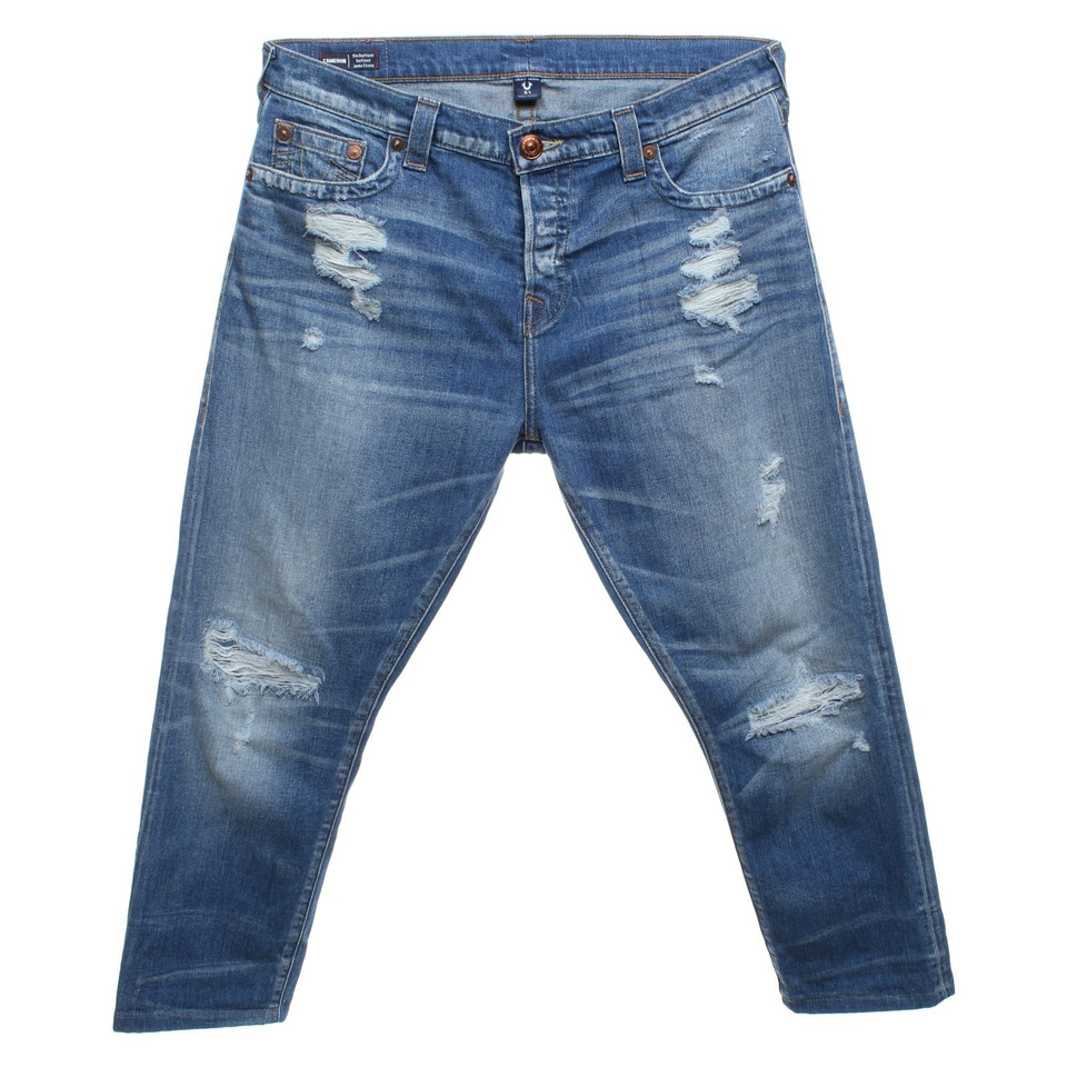 True Religion Jeans in look distrutto