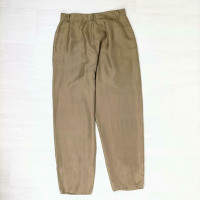 Krizia Trousers Silk in Brown