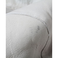 Joseph Jacke/Mantel aus Leder in Weiß