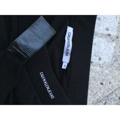 Calvin Klein Jeans Rock aus Baumwolle in Schwarz