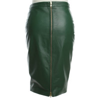 By Malene Birger Lederen rok in het groen