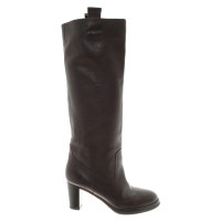 L'autre Chose Boots in dark brown