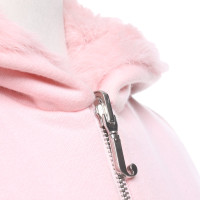 Juicy Couture Sweat jacket with real fur