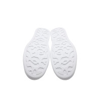 Alexander McQueen Sneakers aus Baumwolle in Weiß