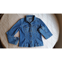 Sonia Rykiel Jacke/Mantel aus Baumwolle in Blau