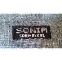 Sonia Rykiel Jacke/Mantel aus Baumwolle in Blau