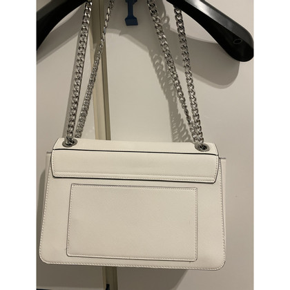 Richmond Shoulder bag Leather in White