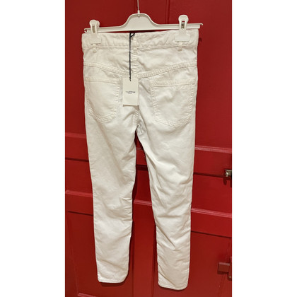 Isabel Marant Etoile Jeans in Cotone in Bianco