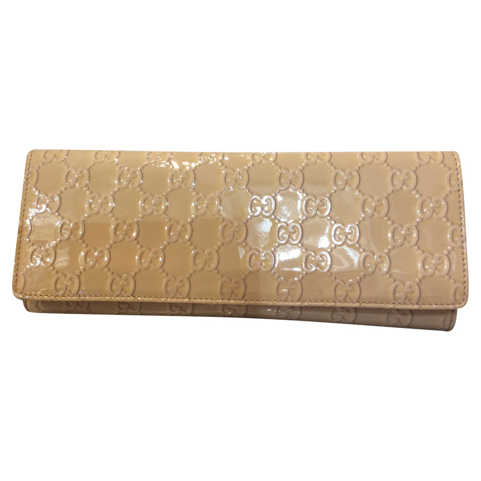 Gucci clutch met Guccissima patroon