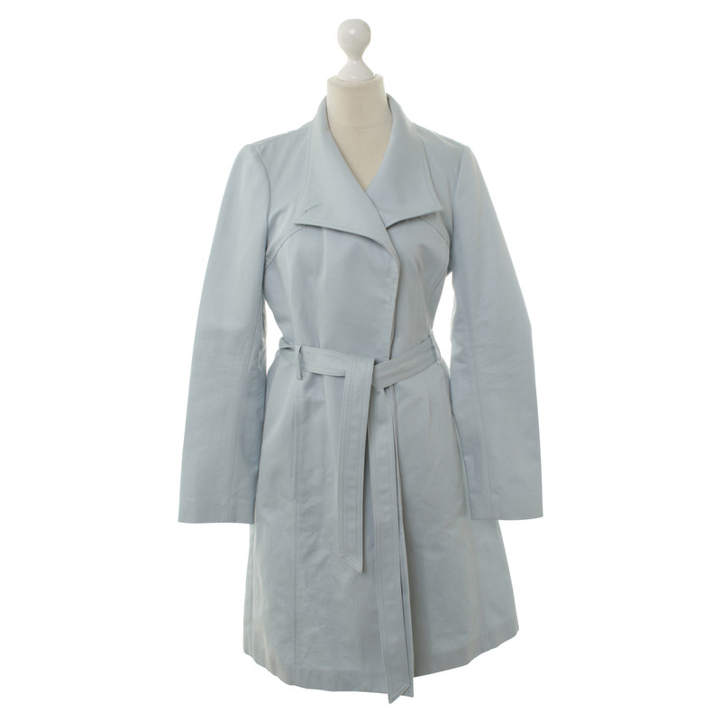 Reiss Trench coat in blue 