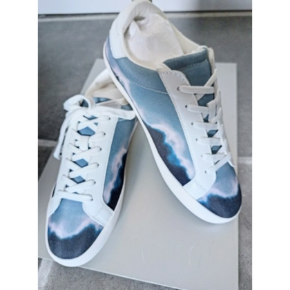 Love Moschino Sneakers Canvas in Blauw