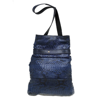 Chloé Tote Bag aus Leder in Blau