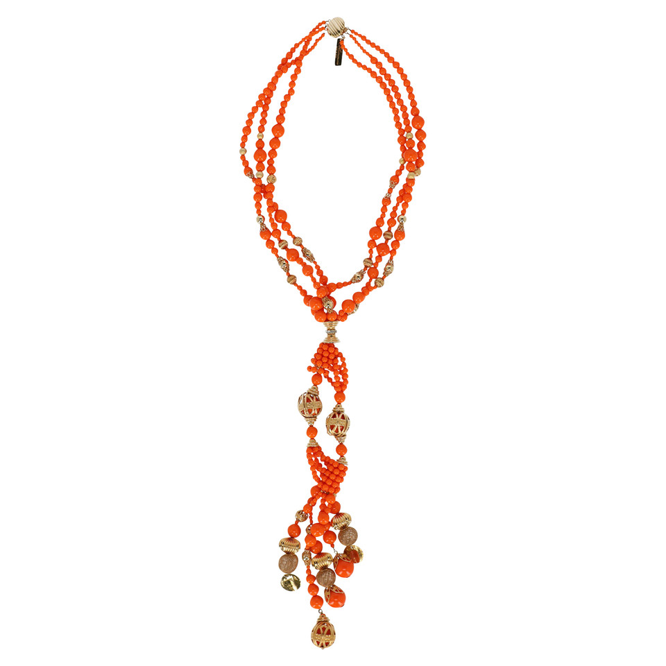 Blumarine Necklace in Orange