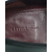 Céline Slippers/Ballerinas Leather in Green