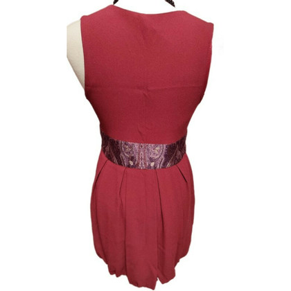 Rocco Barocco Kleid aus Viskose in Rot
