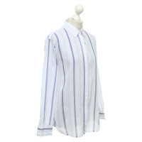Sandro Blouse met overhemd in wit / blauw