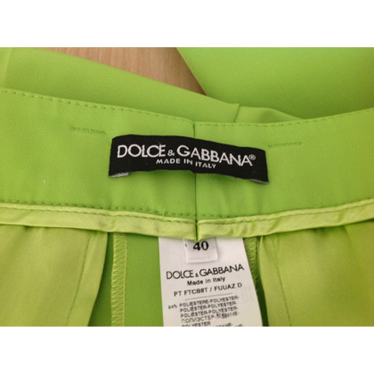 Dolce & Gabbana Trousers in Green