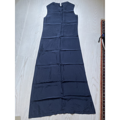 Aspesi Kleid aus Seide in Blau