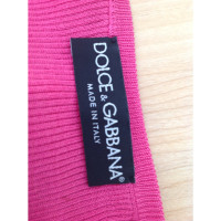 Dolce & Gabbana Breiwerk Zijde in Fuchsia