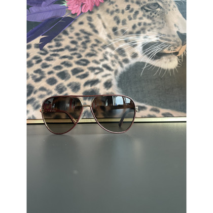 Lanvin Sunglasses Leather in Brown